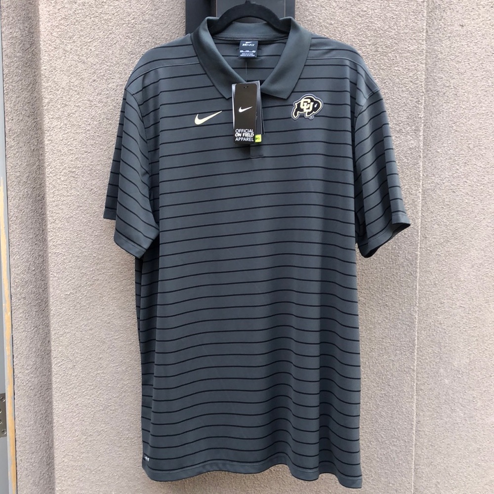 NWT - CU Boulder Nike Golf/Polo Shirt - Great Dad Gift!